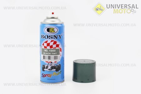 Лак тонуючий №1000 "ЧОРНИЙ", Аерозоль 400мл. BOSNY (Мотохімія / UM3042-V49)