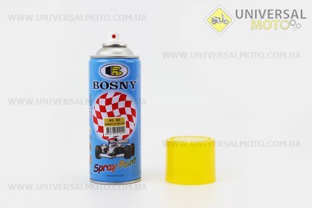 Лак тонуючий №02 "ЖОВТИЙ", Аерозоль 400мл. BOSNY (Мотохімія / UM3042-V51)