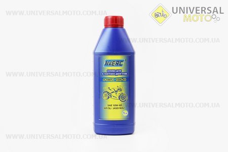 4T 10W-40 масло для 4-х тактных мото-двигателей полусинтетическое, 1л. Украина (Мотохимия / UM3042-V60)