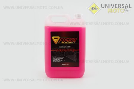 АНТИФРИЗ G12 + -40 красный, 5л. FUSION (Мотохимия / UM3042-V73)