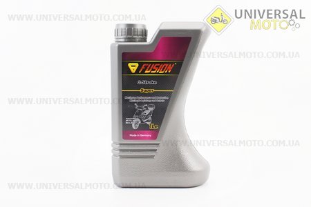 Мастило 2T - напівсинтетичне мотоциклетне "Super",1 літр. FUSION (Мотохімія / UM3043-V37)