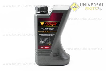 Масло 4T 10W-40 - напівсинтетичне для мототехніки "Stroke Super", 1 літр . FUSION (Мотохімія / UM3043-V38)