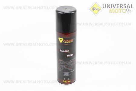 Мастило силіконова, водовідштовхувальна "SILIKONE SPRAY", Аерозоль 250ml. FUSION (Мотохімія / UM3043-V90)