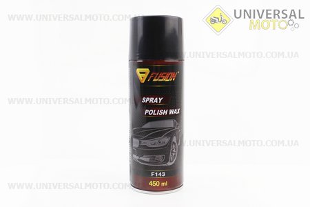 Рідкий віск "POLISH WAX", Аерозоль 450мл. FUSION (Мотохімія / UM3043-V95)