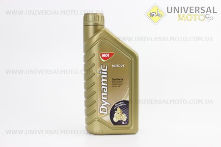 Мастило 2T - синтетичне для мототехніки "MOTO 2T",1 літр. MOL-Dynamic (Мотохімія / UM3044-V12)