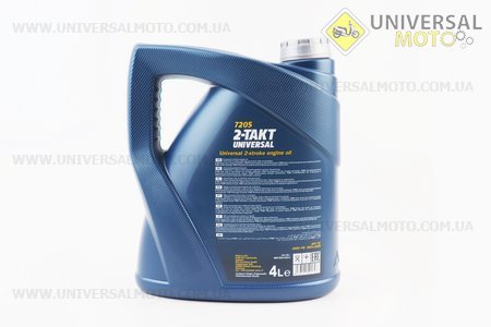 Масло 2T - мінеральне універсальне "UNIVERSAL", 4 літри . MANNOL (Мотохімія / UM3044-V49)