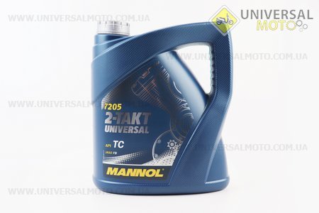 Масло 2T - мінеральне універсальне "UNIVERSAL", 4 літри . MANNOL (Мотохімія / UM3044-V49)