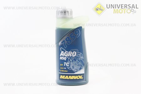 Масло 2T - напівсинтетичне для садової техніки "HUSQVARNA",500ml. MANNOL (Мотохімія / UM3044-V52)