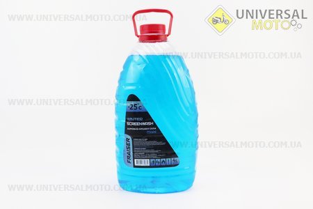 Рідина для чищення скла -25 ° С (в бачок омивача) "Море" СИНІЙ, 4 літри. Fraiser (Мотохімія / UM3044-V54)