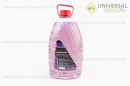 Рідина для чищення скла -25 ° С (в бачок омивача) "Shark" БОРДОВИЙ, 4 літри. Fraiser (Мотохімія / UM3044-V60)