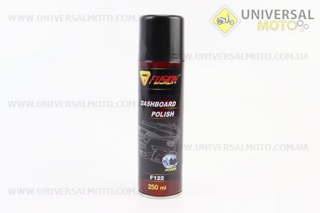 Поліроль для пластику з ароматизатором (океан) "DASHBOARD POLISH", Аерозоль 250ml. FUSION (Мотохімія / UM3044-V65)