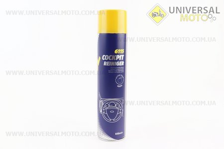 Поліроль для пластику з ароматизатором (яблуко) "Cockpit Reiniger", Аерозоль 650ml. MANNOL (Мотохімія / UM3044-V77)