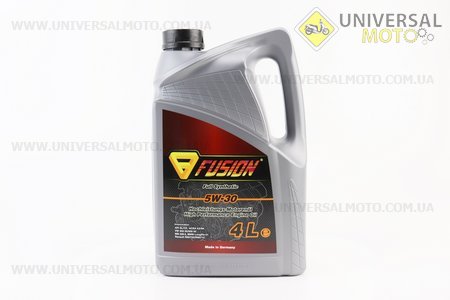 Мастило 4T 5W-30 - синтетичне універсальне "Full Syntetic SL / CF", 4L. FUSION (Мотохімія / UM3044-V86)