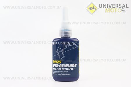 Фіксатор різьблення "Fix-Gewinde mittelfest", 50ml. MANNOL (Мотохімія / UM3044-V98)