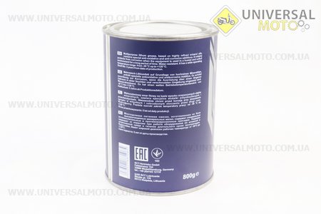 Мастило багатоцільове литове (для підшипників) (синє) "MULTIPURPOSE GREASE MP2", 800g. MANNOL (Мотохімія / UM3045-V08)