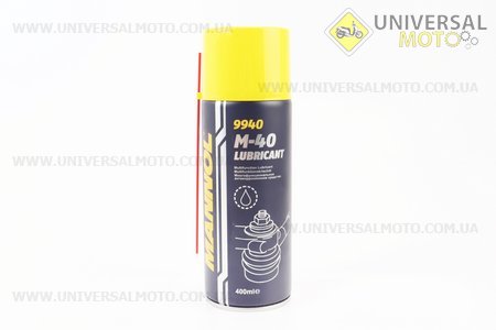Мастило проникаюча (аналог WD-40) "M40", Аерозоль 400ml. MANNOL (Мотохімія / UM3045-V30)