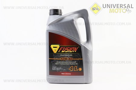 Мастило 4T 10W-40 - напівсинтетична універсальна "Semy Syntetic SL/CF", 4L. FUSION (Мотохімія / UM3045-V32)