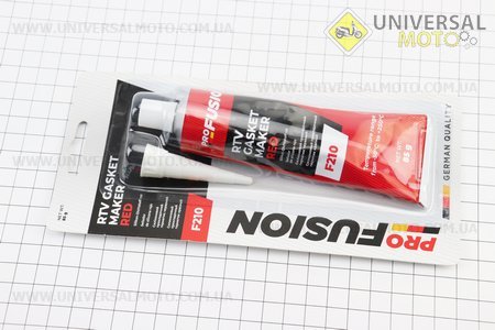 Герметик силіконовий високотемпературний ЧЕРВОНИЙ "Gasket Maker RED" 85g. ProFUSION (Мотохімія / UM3045-V38)