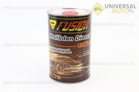 Мастило 4T 10W-40 - напівсинтетична універсальна, "Molibden Diesel" 1L, Metal. FUSION (Мотохімія / UM3045-V41)