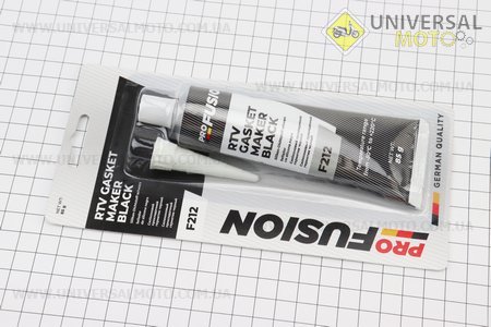Герметик силіконовий високотемпературний ЧОРНИЙ "Gasket Maker BLACK" 85g. ProFUSION (Мотохімія / UM3045-V43)