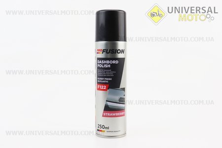 Поліроль для пластика з ароматизатором (Полуниця) "DASHBOARD POLISH", Аерозоль 250ml. ProFUSION (Мотохімія / UM3045-V44)