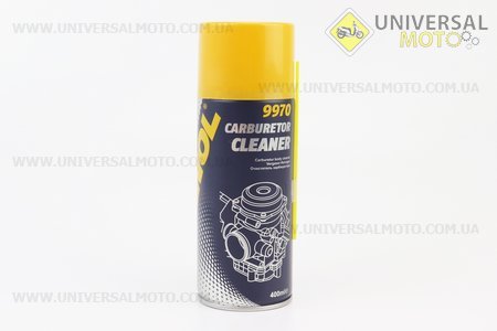 Очищувач карбюратора "CARBURETOR CLEANER", Аерозоль 400ml (концентрат). MANNOL (Мотохімія / UM3045-V47)
