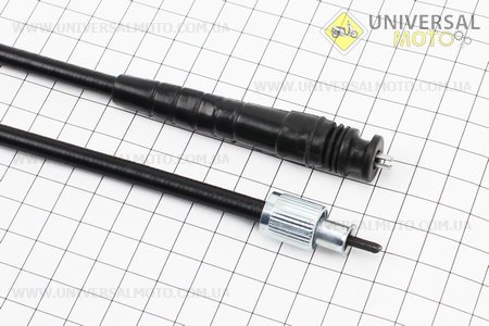 Трос спідометра (квадрат-вилка, гайка-шток товстий) (трос 92см; кожух 90см). Китай (Троса / UM3050-V16)