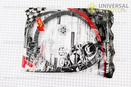 Трос задніх гальм 4Т (трос 213см; кожух 196см). TMMP (Троса / UM3050-V32)