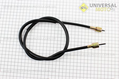 C27 Трос спидометра (квадрат-квадрат, гайка-гайка) 91см. Китай (Трос / UM3050-V40)