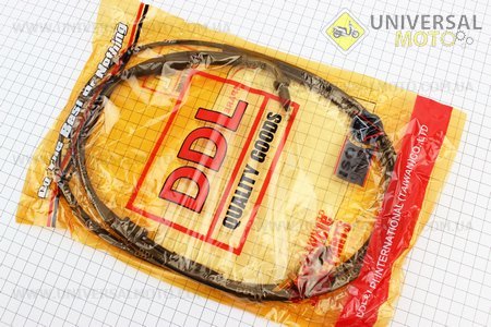 C03 Трос газа 4Т-150см3 (крепление верхнее с резьбой) 200см. BAJAJ (Трос / UM3050-V46)