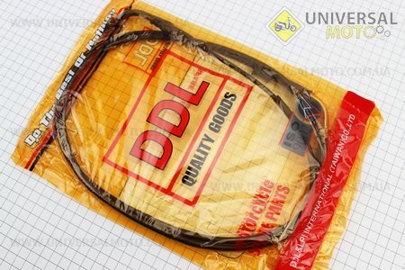 Трос газу 4Т-50см.куб. (кріплення верхнє з різьбою) (трос 191см; кожух 180см). DDL (Троса / UM3050-V49)