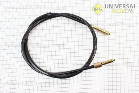 Трос спідометра (квадрат-вилка, гайка-шток тонкий) (трос 112см; кожух 110см). DDL (Троса / UM3050-V62)
