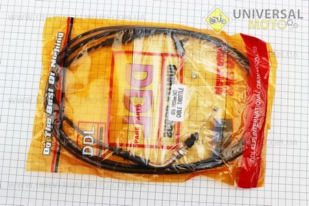 Трос газу 4Т-50сс (кріплення верхнє з шайбою) 195см. DDL (Троса / UM3050-V97)