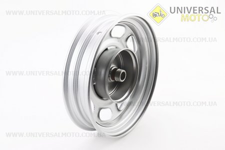 Диск задній сталевий 10 "Z19 для 4Т (бараб. гальм., d-110мм) сірий. Китай (Диски до скутера / UM3060-V01)