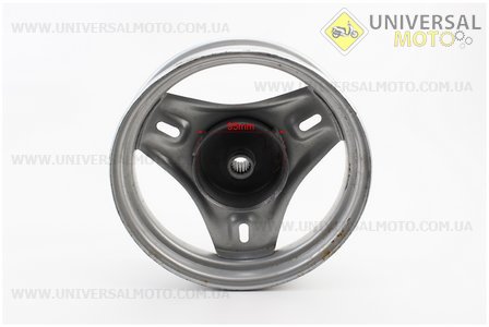 D18 Диск стальной задний 10" (бараб. торм., 2Т-цепь)  