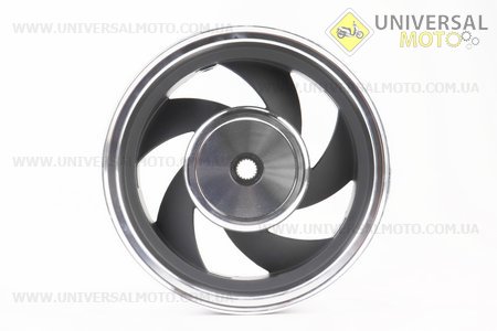 D03 Диск литой задний (бараб. торм.) MT2,50x10, черный. Китай (Диски / UM3060-V04)