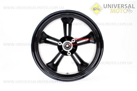 D17m Диск литой передний MT3,5x13 "черный" (ось 12мм)