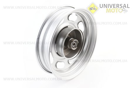 Диск передній сталевий 10" d12мм (бараб. торм., d-110мм) сірий. Китай (Диски до скутера / UM3060-V24)