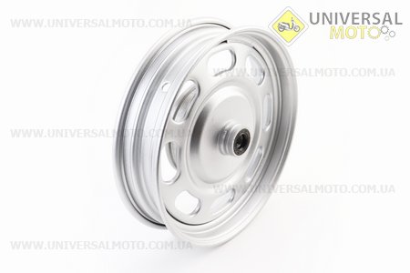 Диск передній сталевий 10" d12мм (бараб. торм., d-110мм) сірий. Китай (Диски до скутера / UM3060-V24)