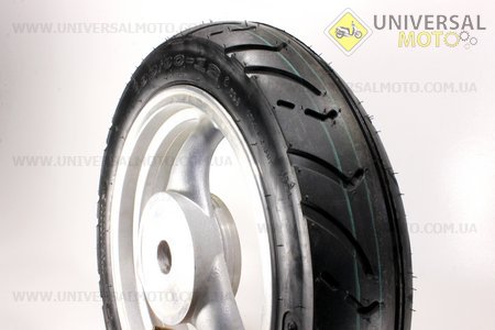 D19 Диск литой задний (бараб. торм. для 50сс4Т)  MT2,5x12 + шина 90/90-12 (с разборки)