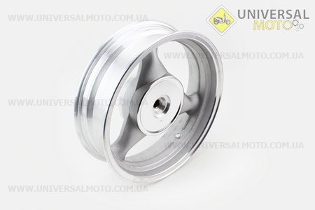 Диск задній литий MT3,50x13 Z19 для 4Т (бараб. гальм., d-130мм) "3 променя" сірий. Китай (Диски до скутера / UM3060-V31)