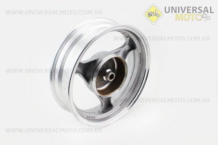 Диск задній литий MT3,50x13 Z19 для 4Т (бараб. гальм., d-130мм) "3 променя" сірий. Китай (Диски до скутера / UM3060-V31)