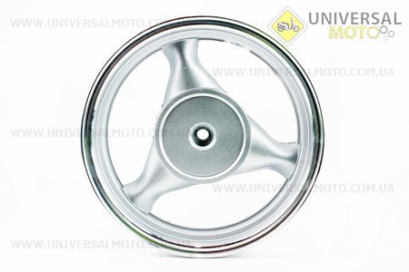 Диск задній литий MT3,50x13 Z19 для 4Т (бараб. гальм., d-130мм) "3 променя" сірий. Китай (Диски до скутера / UM3060-V31)