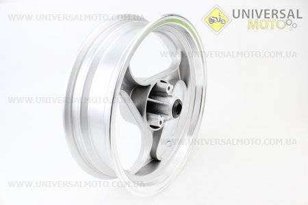 Диск передній литий MT3,50x13 d12мм (диск гальм. 3 болта) "3 променя" сірий (VIPER - F1). Китай (Диски до скутера / UM3060-V33)