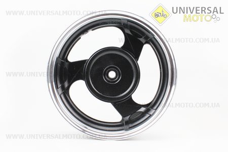 D06 Диск литой задний (бараб. торм. для 150см3 ) MT3,5x12, черный. Китай (Диски / UM3060-V36)