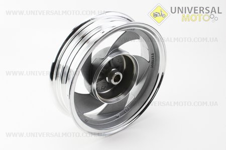 D03 Диск литой задний (бараб. торм.) MT2,50x10, серебристый. Китай (Диски / UM3060-V39)