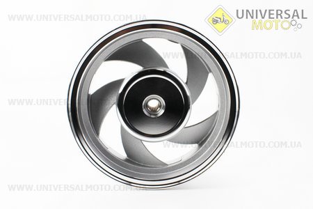 D03 Диск литой задний (бараб. торм.) MT2,50x10, серебристый. Китай (Диски / UM3060-V39)