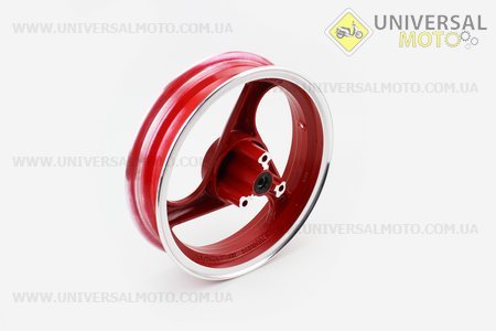 D16 Диск литой передний MT2,5x12 (ось 12мм) (цвета: синий, красный). Китай (Диски / UM3060-V44)