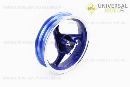 D16 Диск литой передний MT2,5x12 (ось 12мм) (цвета: синий, красный). Китай (Диски / UM3060-V44)