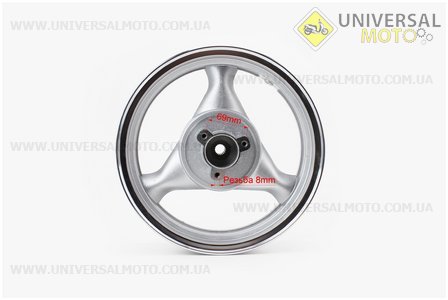 D12 Диск литой задний для двиг. 150см3 MT3,50xJ13 (Viper-Tornado). Китай (Диски / UM3060-V45)